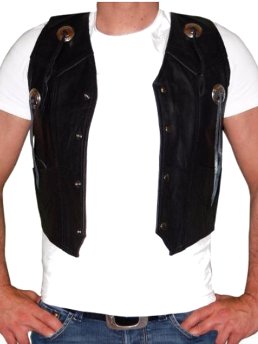 Biker Lederwesten