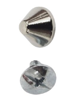 Ziernieten und Conchos