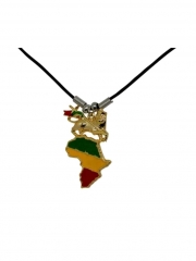 Halskette Afrika und Löwe