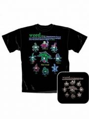 T-Shirt Weed Hanfblatt