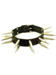 Leder Halsband Killerspitznieten