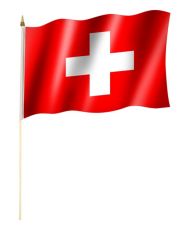 Stockfahne Schweiz