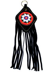 Leder Schlüsselanhänger Indianerschmuck