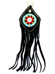 Leder Schlüsselanhänger Indianer Style