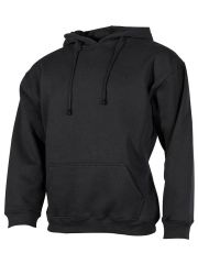 Sweatshirt Longsleeve schwarz mit Kapuze