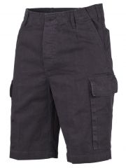 Bundeswehr Moleskin Bermuda schwarz stonewashed