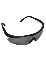 Sportbrille Halbrund mit 3 Ersatzgläsern schwarz