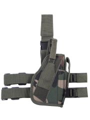 Tactical Pistolen Tiefziehholster rechts woodland