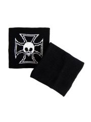 Schweißband Cross schwarz