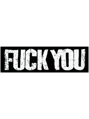 Superstrip Aufnäher Fuck You