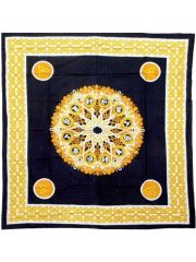 Tagesdecke Cosmos gelb 220 x 220 cm