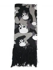 Winterschal Totenkopf Camouflage