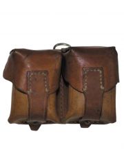 Ledertasche braun doppelt gebraucht