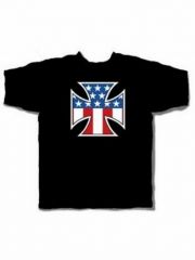 T-Shirt USA Kreuz
