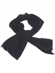 Fleece Schal schwarz