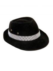 Trendy Trilby Clubstyle Hut schwarz
