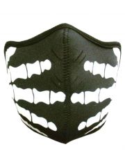 Motorrad Biker Maske Skelett Hand