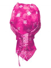 Bandana Cap Old School pink weiß