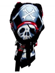 Bandana Cap Piraten Totenkopf Kapitän