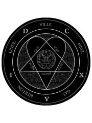 Him Rückenaufnäher Heartagram