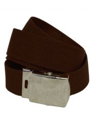 Textil Gürtel dunkelbraun