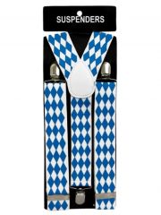 Hosenträger blau Bayern