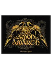 Aufnäher Amon Amarth Raven Skull