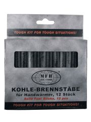 Kohlebrennstäbe für Handwärmer