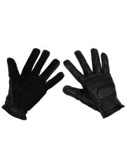 Lederhandschuhe mit Wildlederverstärkung