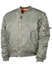 US Piloten Bomberjacke oliv