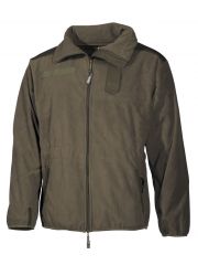 Fleece Jacke winddicht oliv