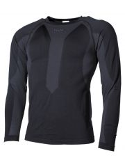 Thermo Funktions Unterhemd langarm schwarz