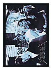 3 Metallica Picture Postkarten
