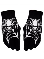 Handschuhe Spinnennetz