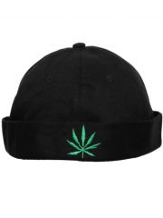 Coco Cap Marijuana schwarz