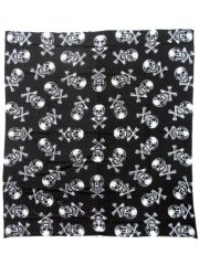 Tagesdecke Totenköpfe 220 x 220 cm