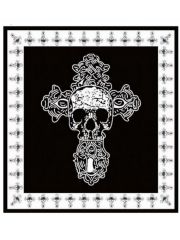 Tagesdecke Totenkopf Kreuz 240 x 150 cm