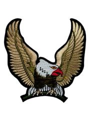 Aufnäher Adler gold klein
