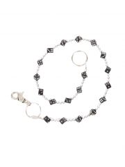 Geldbeutel Kette kleine Würfel schwarz