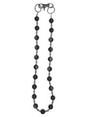 Geldbeutel Kette Kugeln Pirat Skull