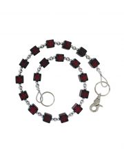 Geldbeutel Kette Eisernes Kreuz rot