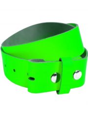 Leder Wechselgürtel grün