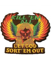 Aufnäher Kill em all groß