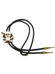Cowboy Bolokrawatte Skull