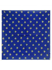 Bandana Edelweiß blau