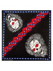 Bandana Confederate Skull