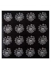 Bandana Totenkopf in Spinnennetz
