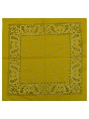Bandana Paisley senf