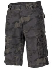 Bermuda Combo combat camo vintage trash wash