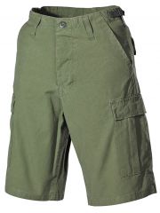 U.S. Bermuda Rip Stop oliv stonewashed